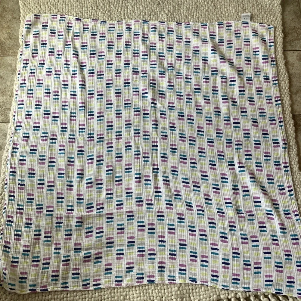 Set Of 4 Aden + Anais Cotton Muslin Swaddle Baby‎ Blankets 45